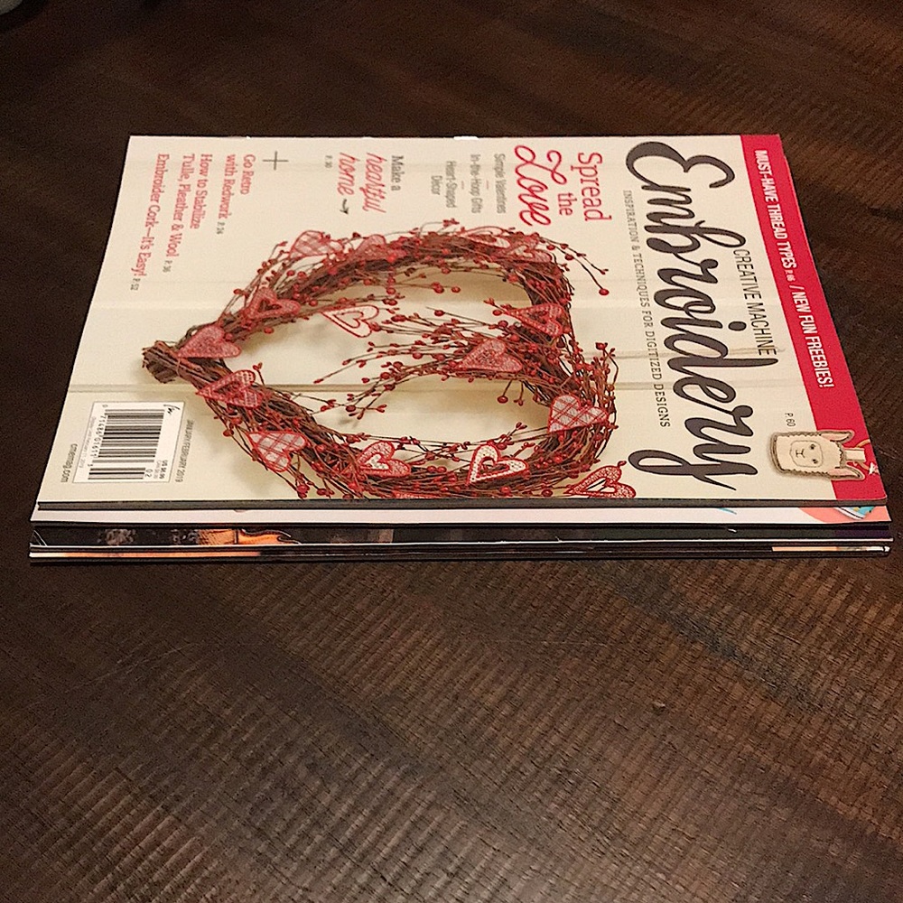 Final Price- 4 CREATIVE MACHINE Embroidery Magazines - Picture 11 of 11